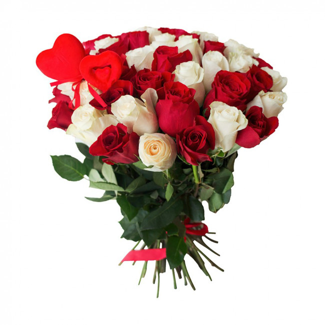 Букет цветов "Две стихии" Букет цветов "Две стихии"