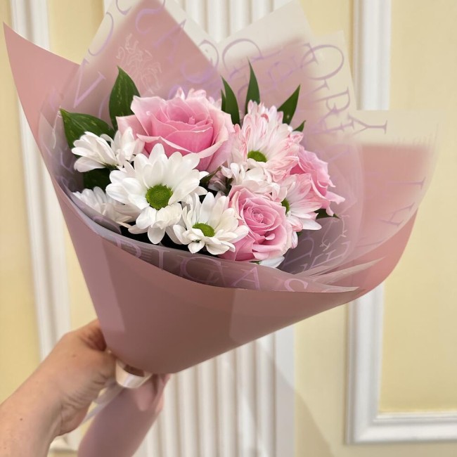 Букет цветов "Тихий шелест"